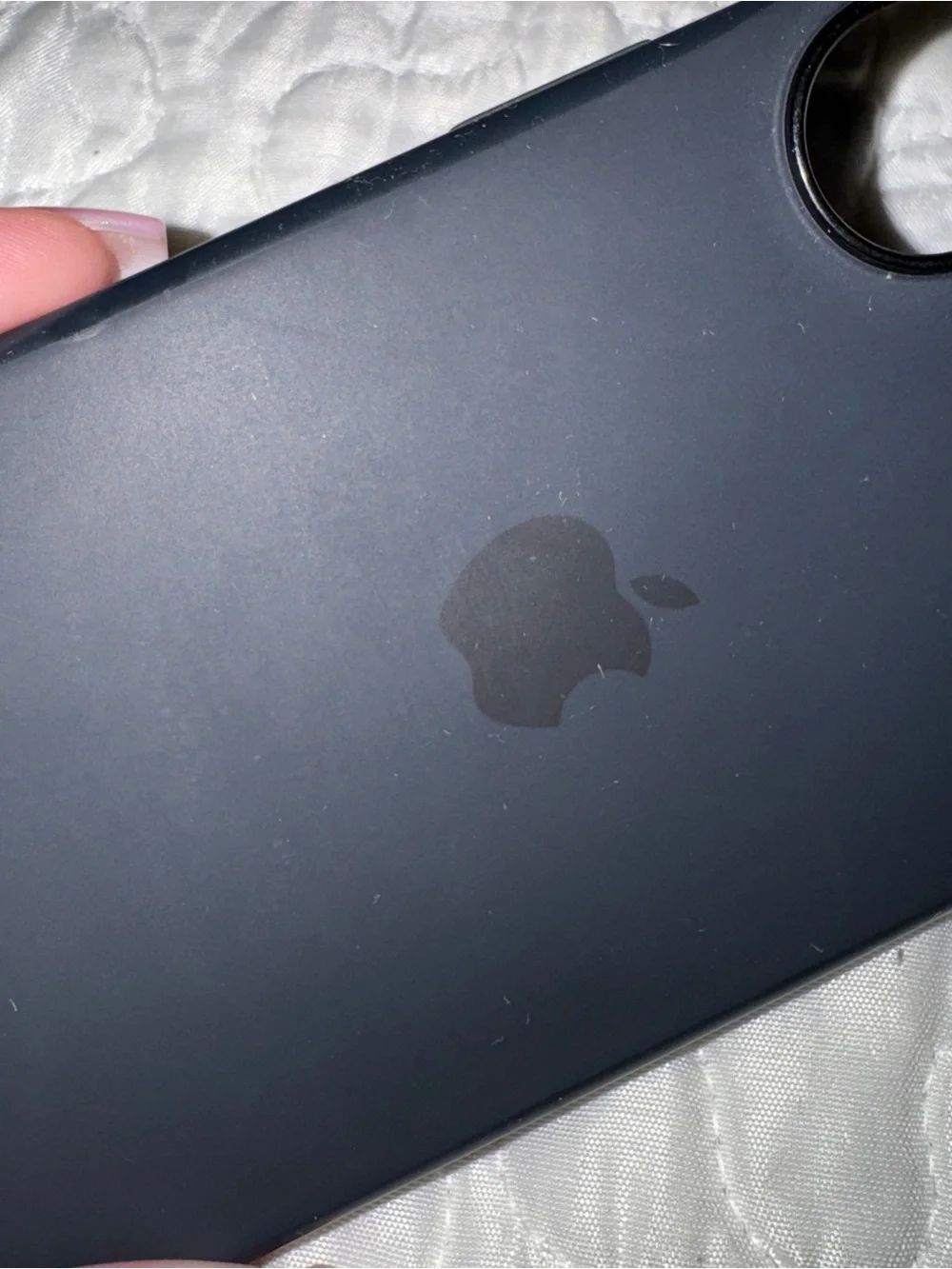 Apple IPhone 16 Black Silicone Classic Phone Case